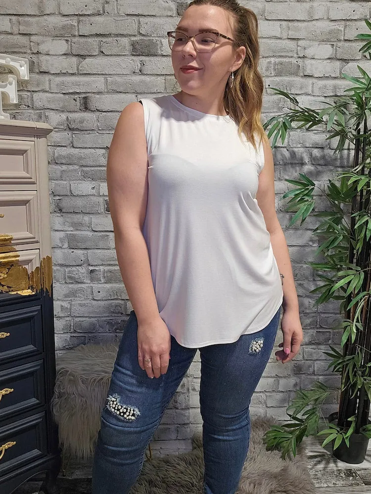 Rounded Neck Wide Tank