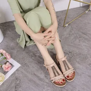 Shoes Women Sandals Flat Non-slip Summer Holiday Beach Shoes     3629