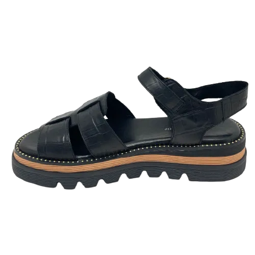 Simm  -  Black Croc