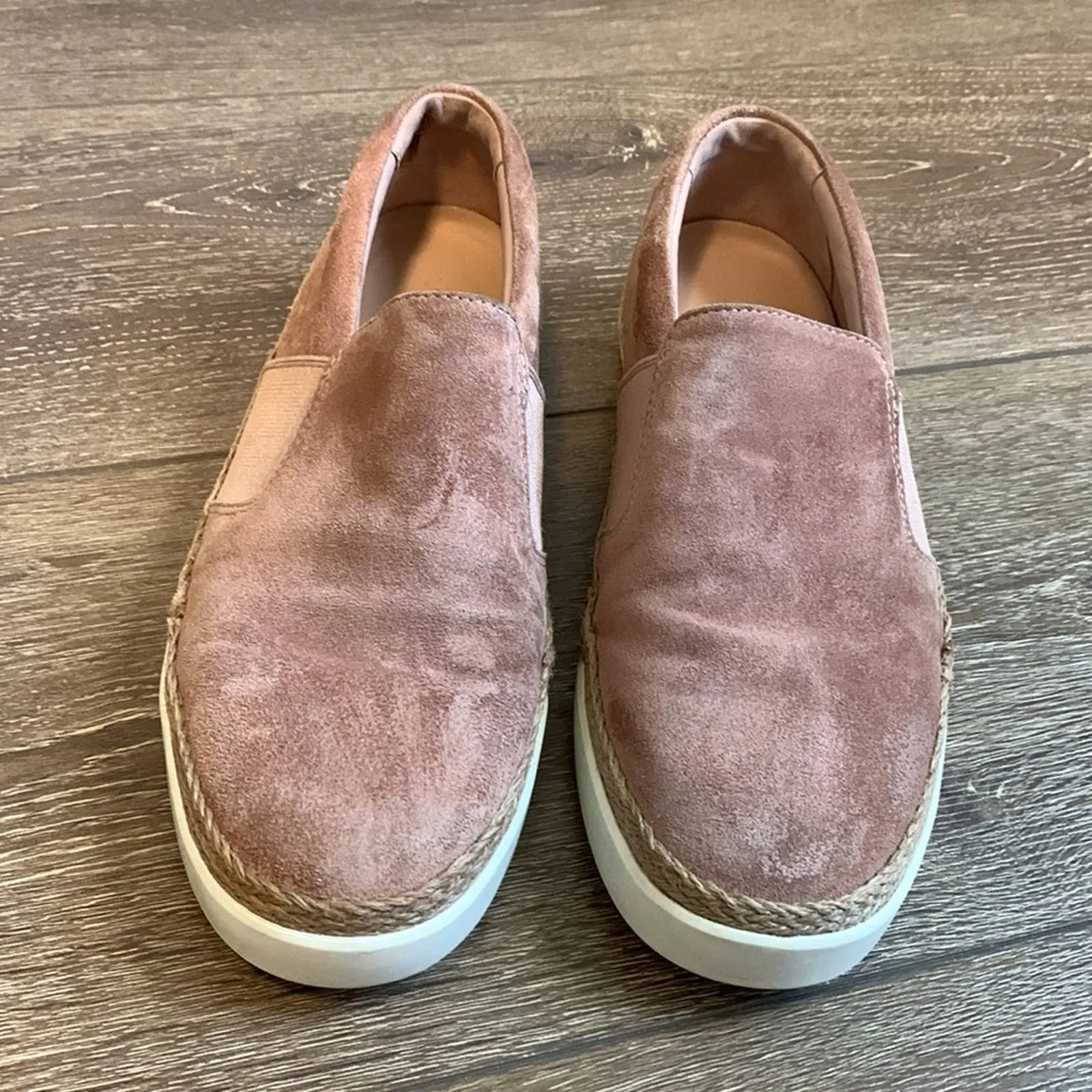 Size 7.5 VINCE Johan Espadrille Slip On Sneakers