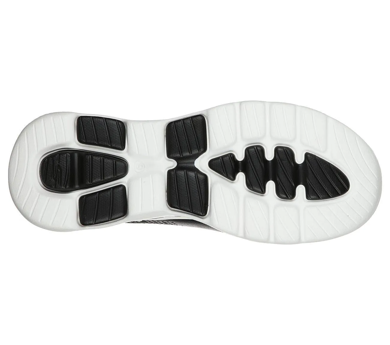 SKECHERS Men's GOwalk 5 - Easy Going Casual shoes in Black/White