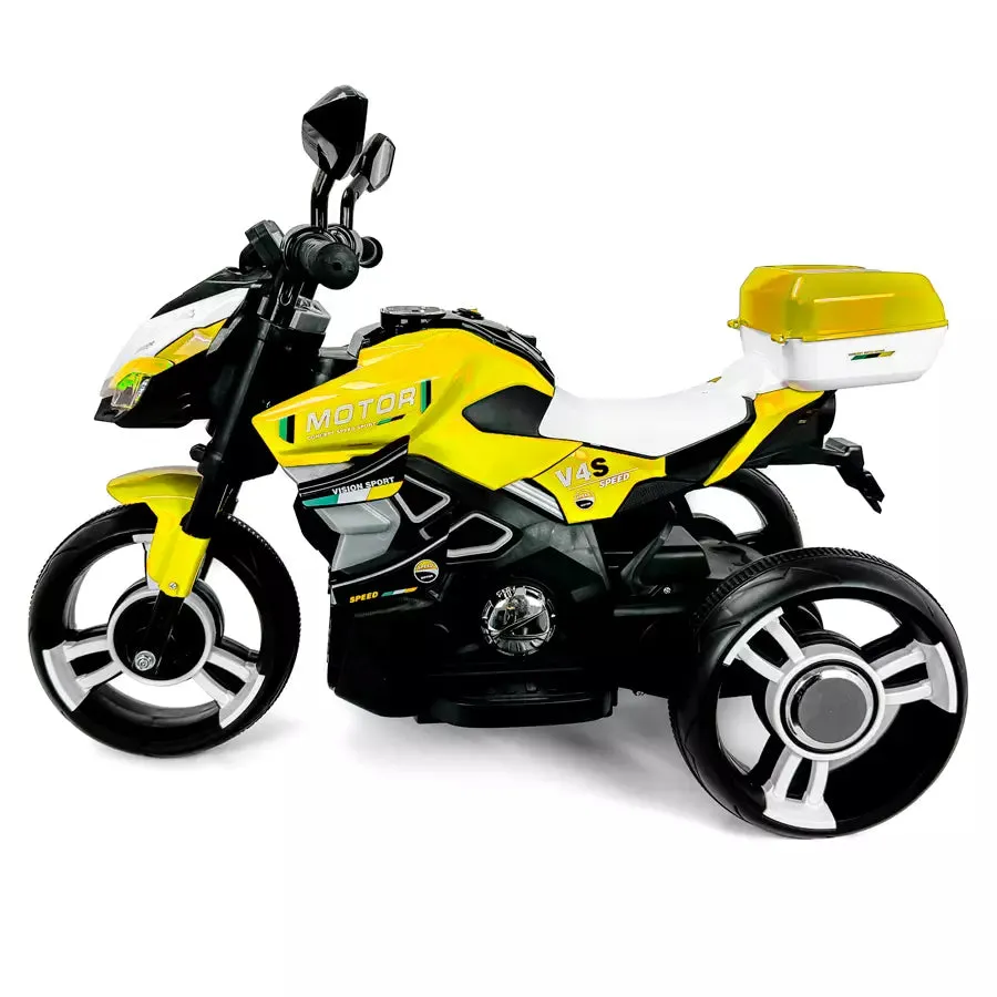 Speed V4S 3 Wheel Ride On Bike (Yellow)