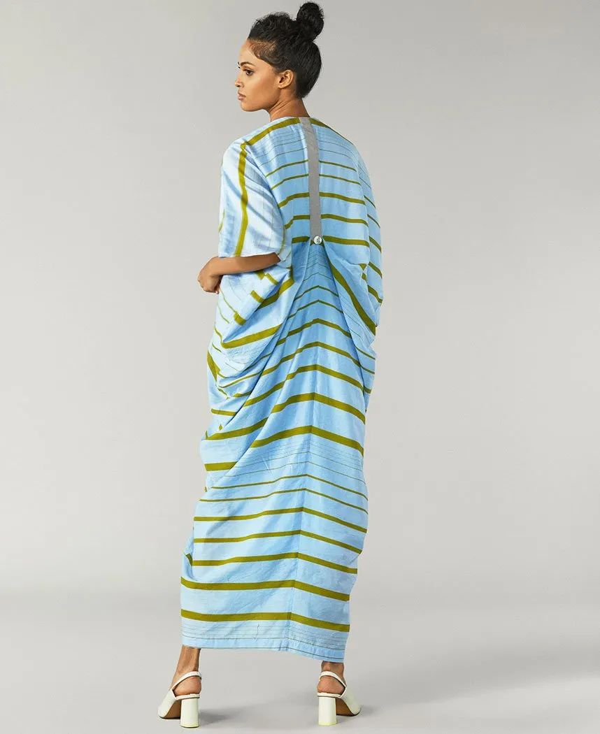 Striped Kaftan Dress