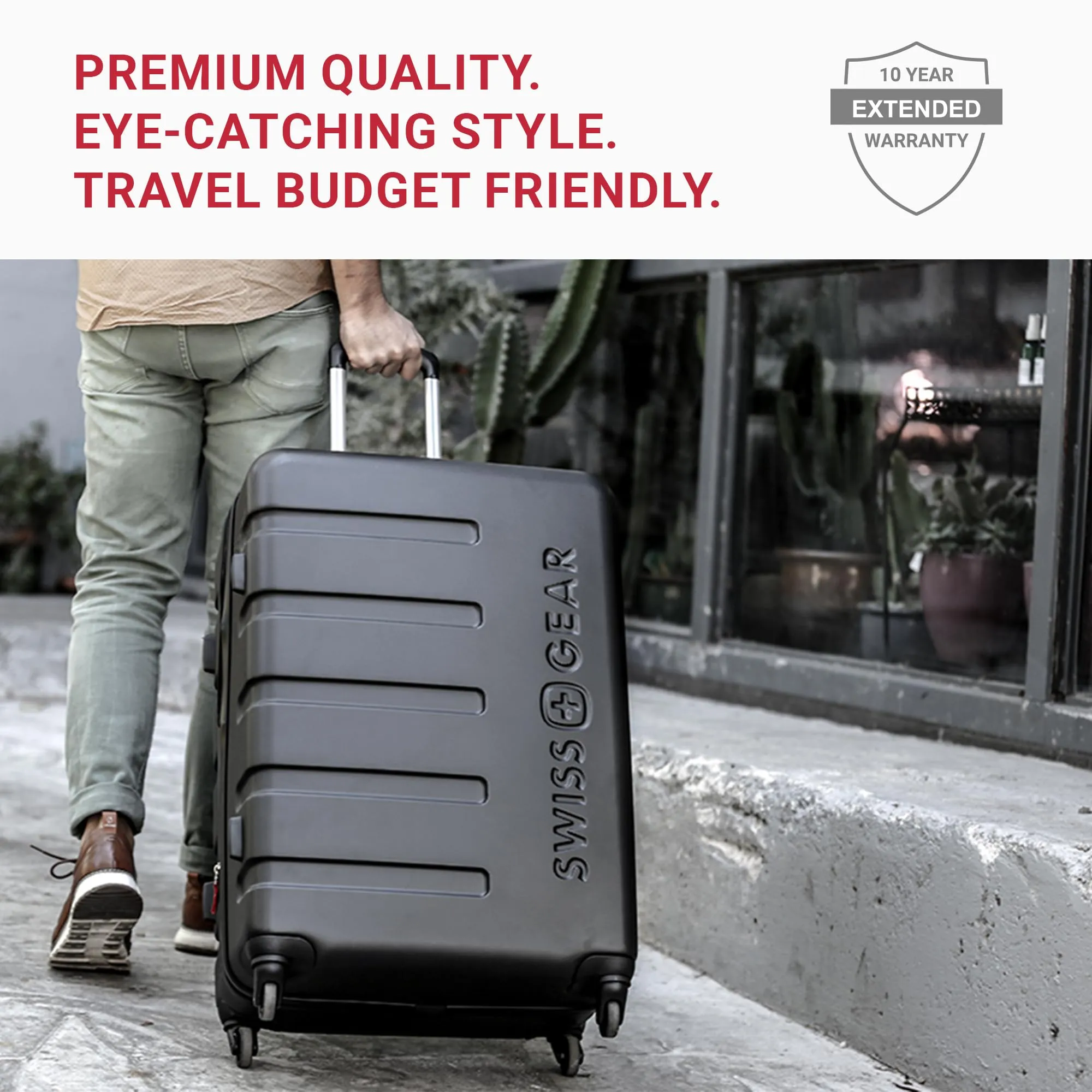 SwissGear 19-Inch Expandable Hardside Carry-On