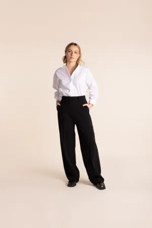 tailored wide leg pant