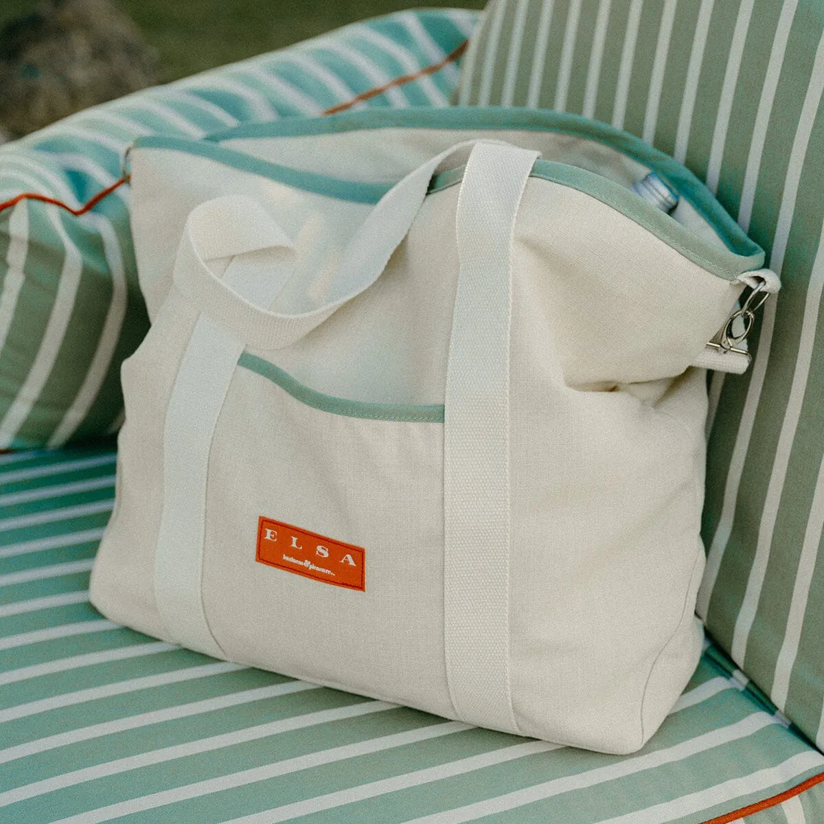 The Cooler Tote Bag - Elsa Cream