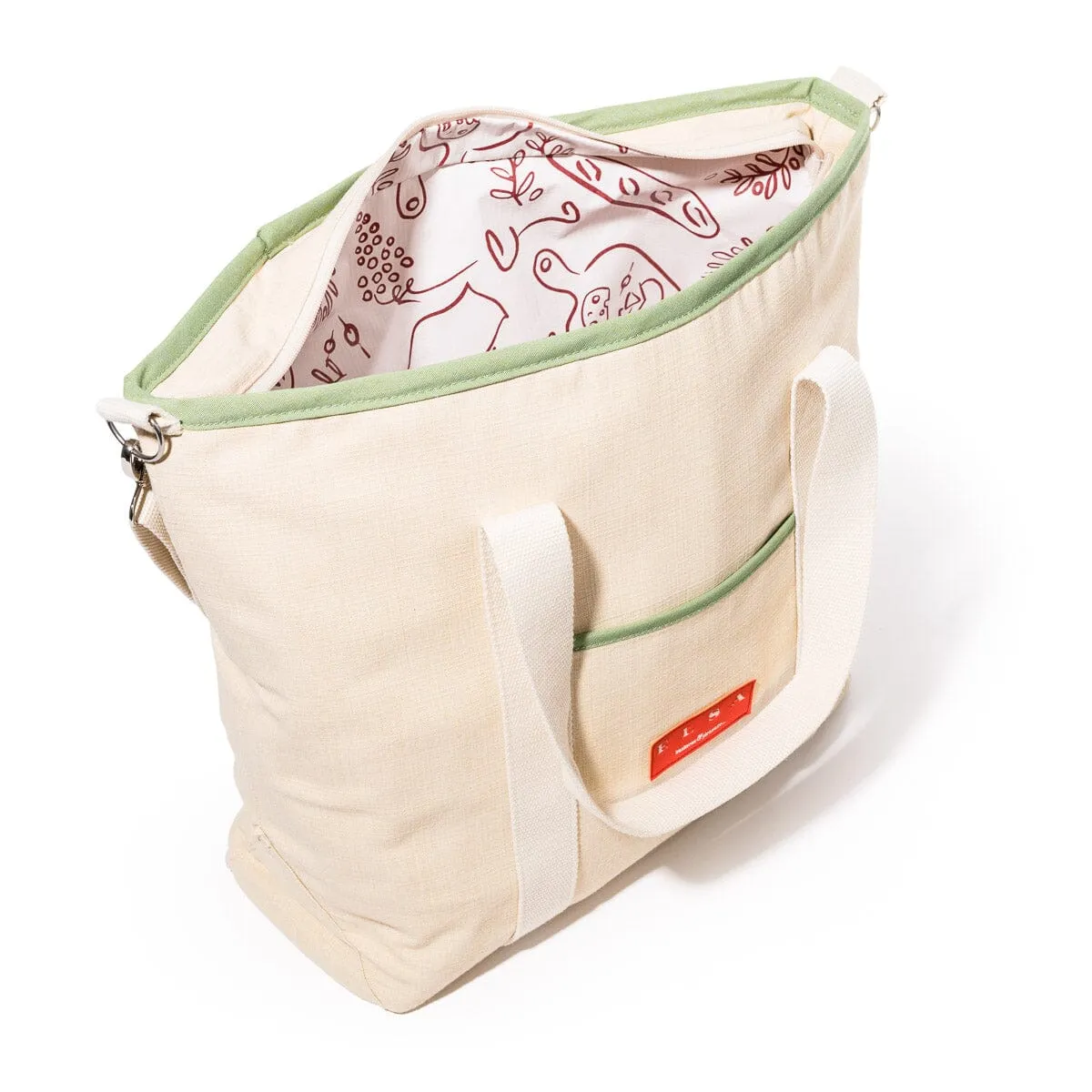 The Cooler Tote Bag - Elsa Cream
