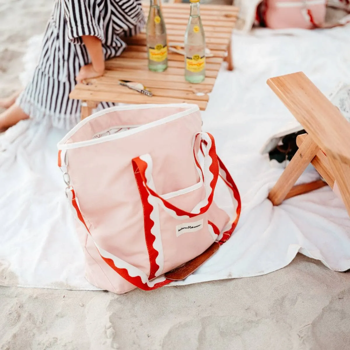 The Cooler Tote Bag - Rivie Pink