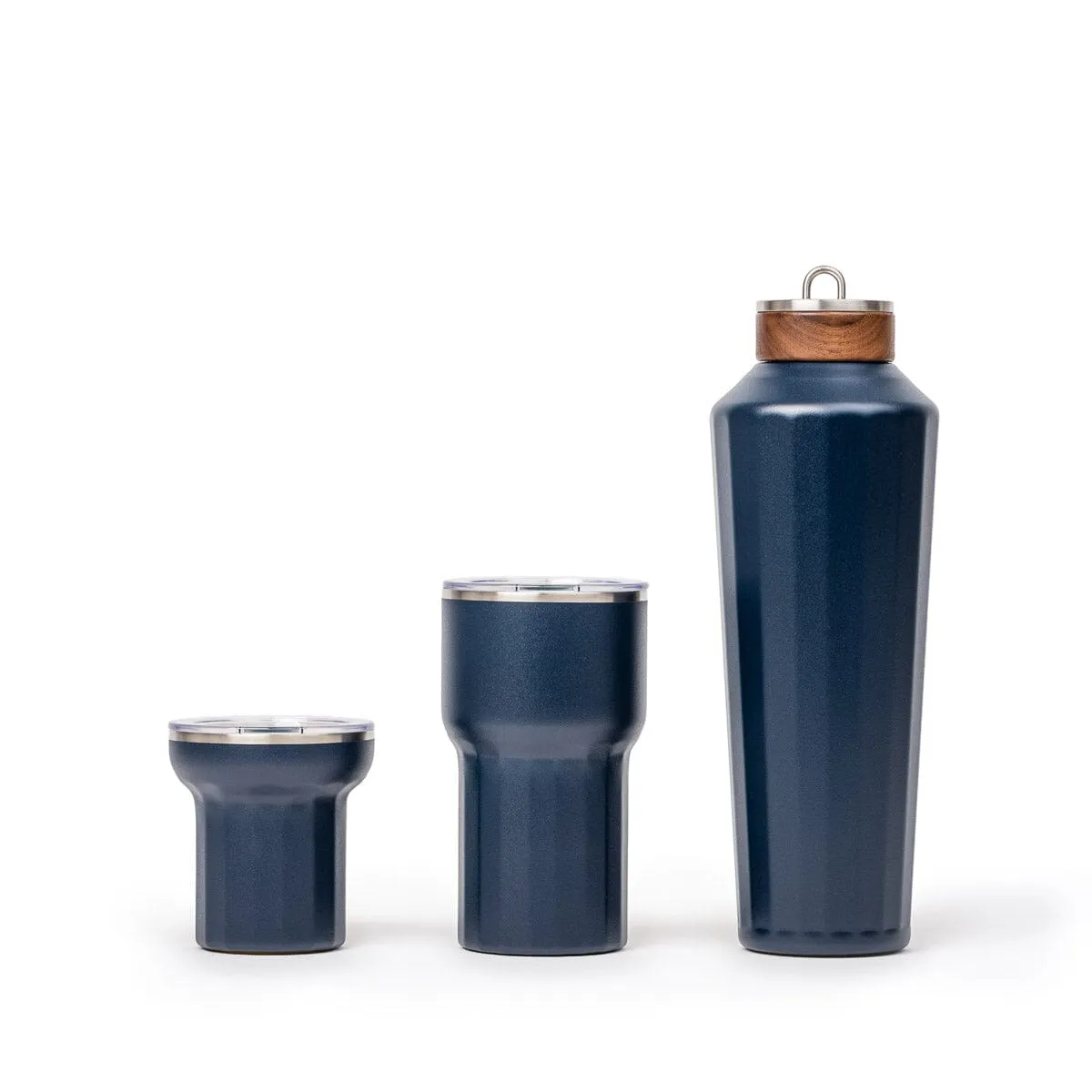 The Hemingway Drinkware - Flask - Boathouse Navy - 25 Oz / 750 ML