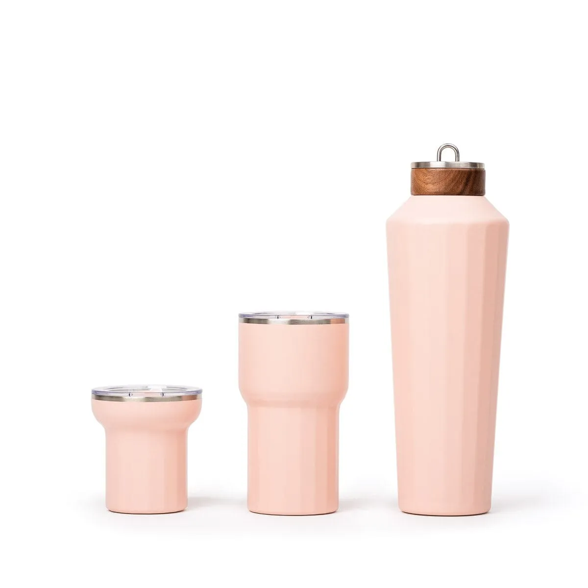 The Hemingway Drinkware - Highball - Dusty Pink - 12 Oz / 475 ML