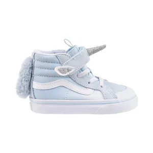 Vans Unicorn Sk8-Hi Toddlers Shoes Delicate Blue-Silver