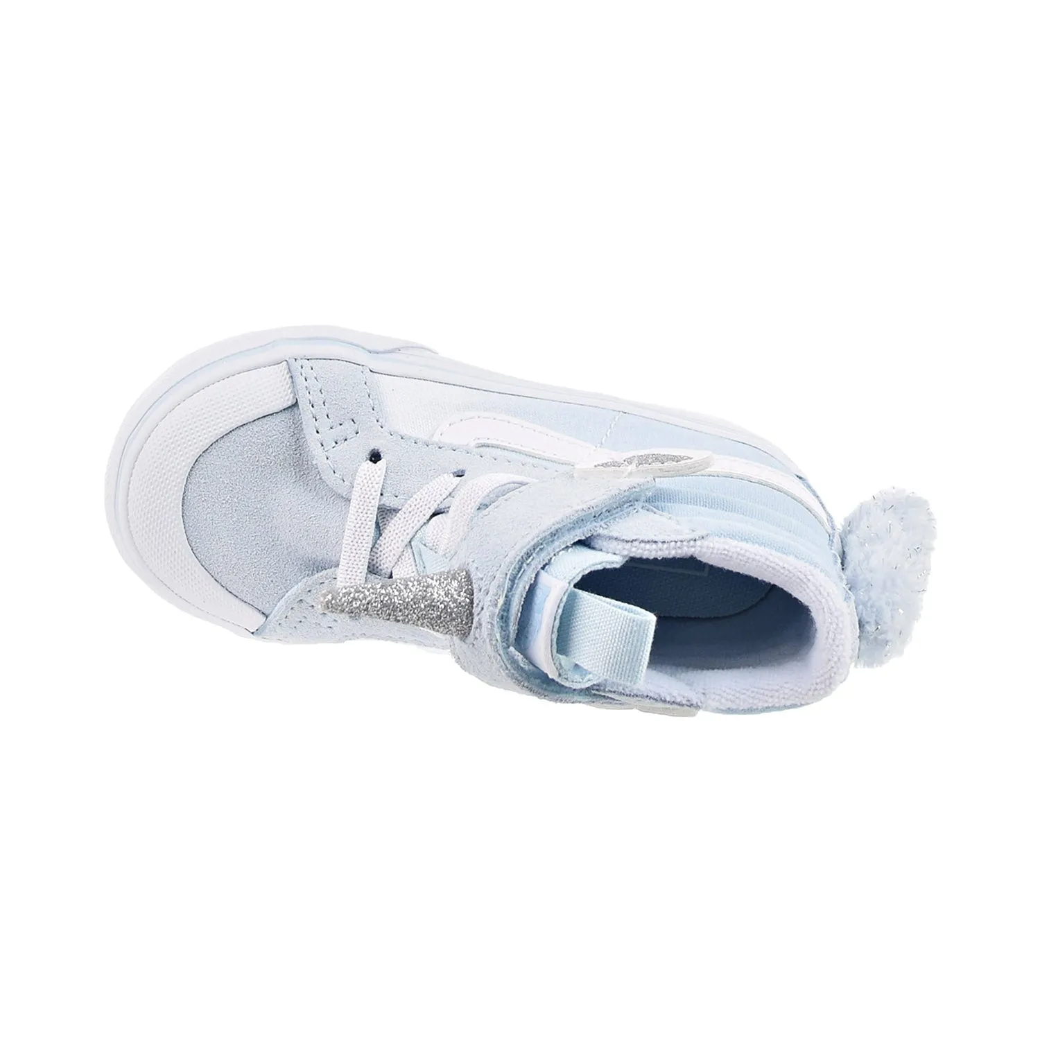 Vans Unicorn Sk8-Hi Toddlers Shoes Delicate Blue-Silver