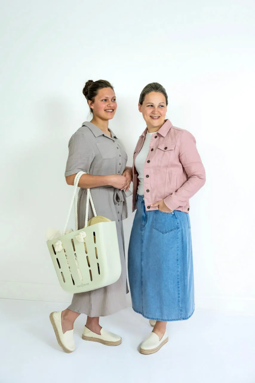 Waterproof Beach Bag in Sand Foam