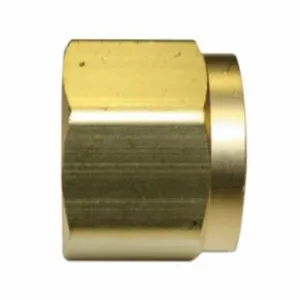 Western Brass Nut: .908"-14 NGO, RH Female, Oxygen CGA-540 - 62