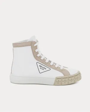 Wheel Bianco Corda High Top Sneakers