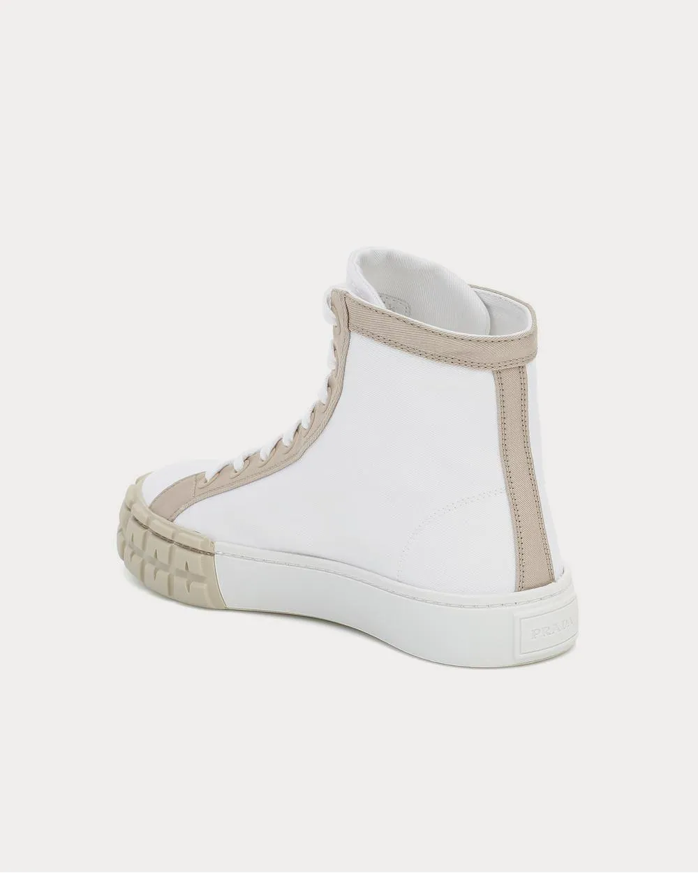 Wheel Bianco Corda High Top Sneakers