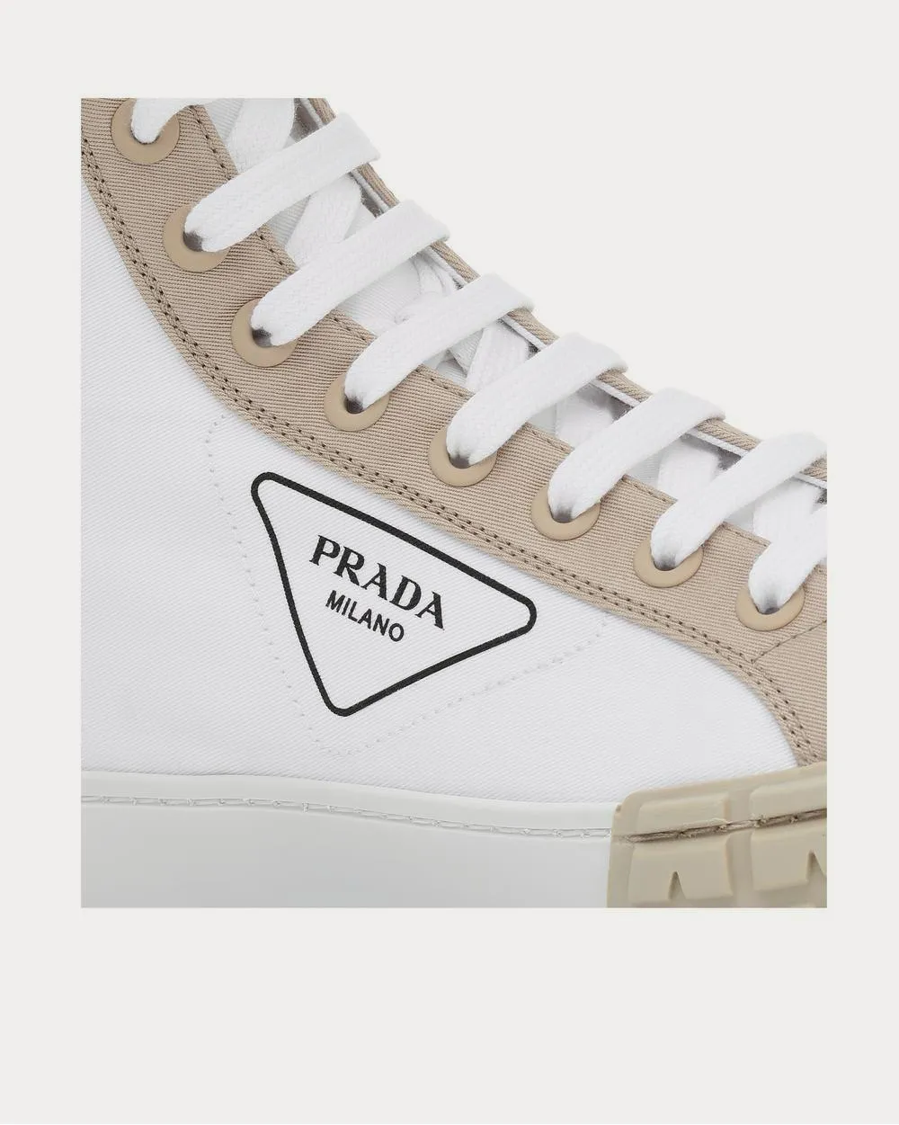 Wheel Bianco Corda High Top Sneakers