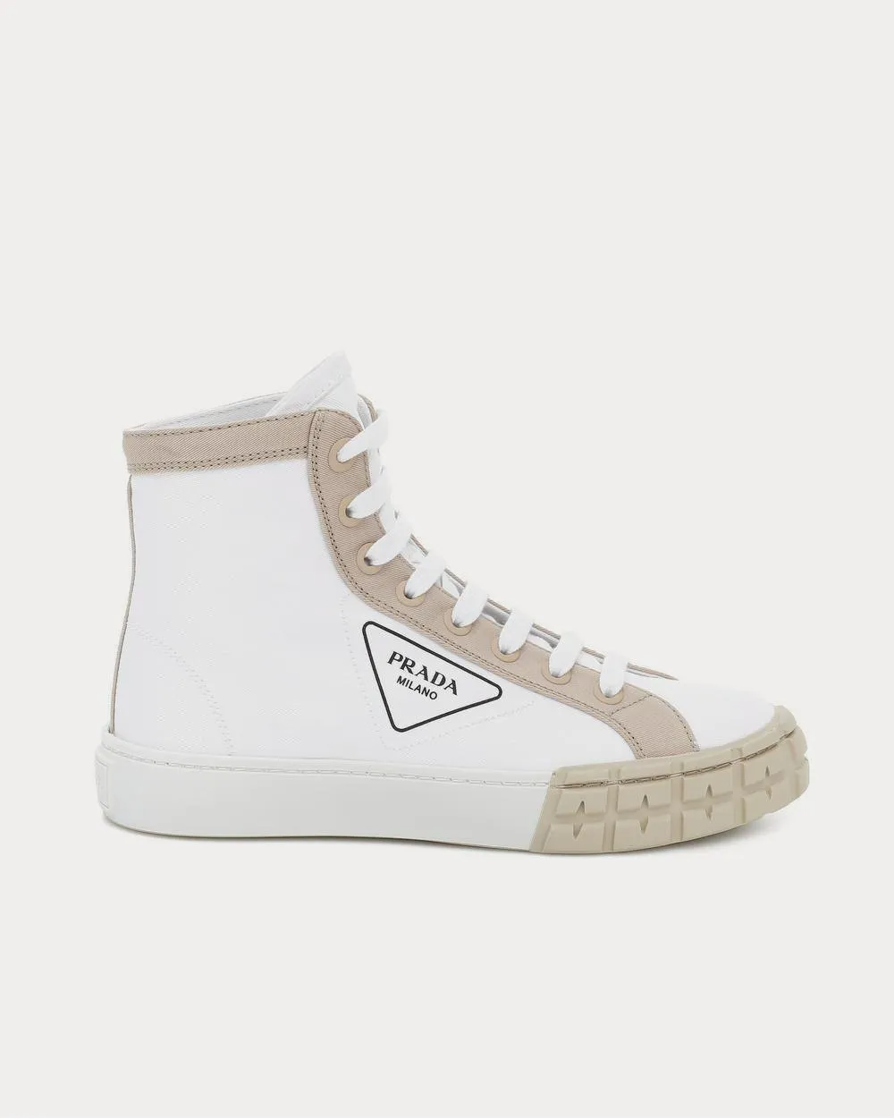 Wheel Bianco Corda High Top Sneakers
