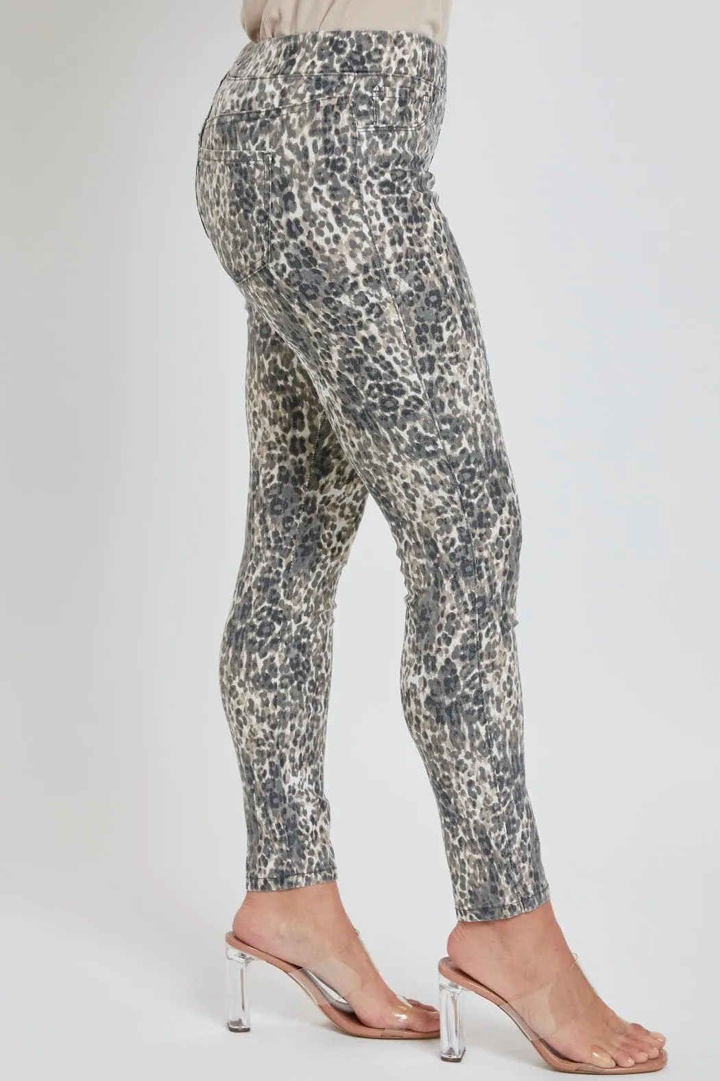 Women's Petite Mid Rise Comfort Stretch Jeggings