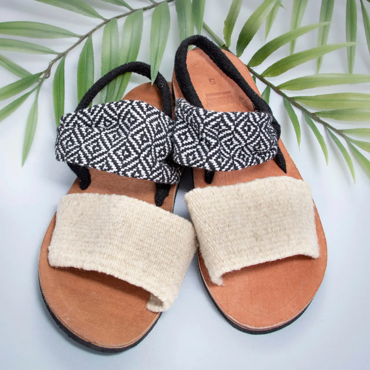 Xadani Pedal Loom Flat Sandals